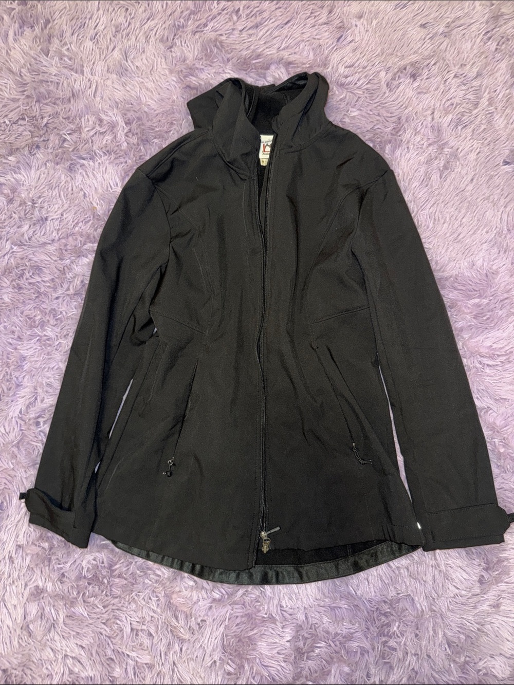 Black Women's Avalanche Hooded Jacket